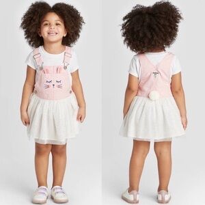 Oshkosh B’gosh Easter Pink Denim Bunny Cottontail tutu dress, MSRP $40, 6 mo.